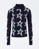 detail Dámský svetr PERFECT MOMENT star dust sweater