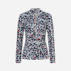 detail Dámský rolák JET SET Ginger Halfzip Base Layer Dualtime Print