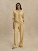 detail Dámské kalhoty Varley The Extra Wide Leg Pant 29.5