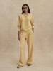 detail Dámské kalhoty Varley The Extra Wide Leg Pant 29.5