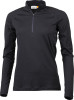 detail Dámská mikina Lundhags Gimmer Merino Lt Ws 1/2 Zip