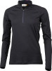 detail Dámská mikina Lundhags Gimmer Merino Lt Ws 1/2 Zip