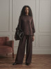detail Dámské kalhoty Varley The Extra Wide Leg Pant 29.5