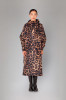 detail Unisex pláštěnka Rainkiss Dark Leopard - Rain Poncho
