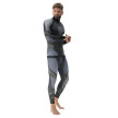 náhled Pánské tričko UYN MAN EVOLUTYON UW SHIRT LG_SL.TURTLE NECK MELANGE
