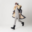 náhled Dětská bunda MINI A TURE MATVENCASIA fleece lined winter jacket fur. GRS