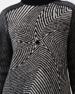 náhled Dámský svetr Perfect Moment wavy star roll neck sweater