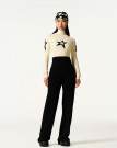 náhled Dámské kalhoty Perfect Moment chalet wide leg knitted pant