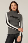 náhled Dámské tričko Alp N Rock Apres All Day Mockneck Shirt