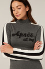 náhled Dámské tričko Alp N Rock Apres All Day Mockneck Shirt