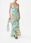 náhled Dámské ŠATY CAMILLA V NECK LONG BIAS SLIP DRESS WITH TRAIN