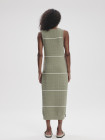 náhled Dámské šaty Varley Scott Scoop Neck Midi Dress
