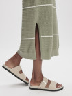 náhled Dámské šaty Varley Scott Scoop Neck Midi Dress