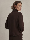 náhled Dámský svetr Varley Sian Cropped Half Zip Sweat