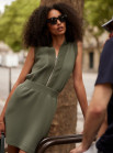 náhled Dámské šaty Varley Polyanna Half Zip Dress