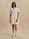 náhled Dámské šaty Varley Nori Half Zip Dress