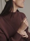 náhled Dámská mikina Varley Novi Longline Mock Neck Sweat