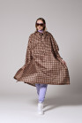 náhled Unisex pláštěnka RAINKISS Damier - Rain Poncho