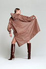 náhled Unisex pláštěnka RAINKISS Damier - Rain Poncho