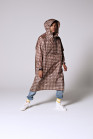 náhled Unisex pláštěnka RAINKISS Damier - Rain Poncho