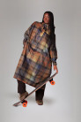 náhled Dámská pláštěnka Rainkiss Tartan - Rain Poncho