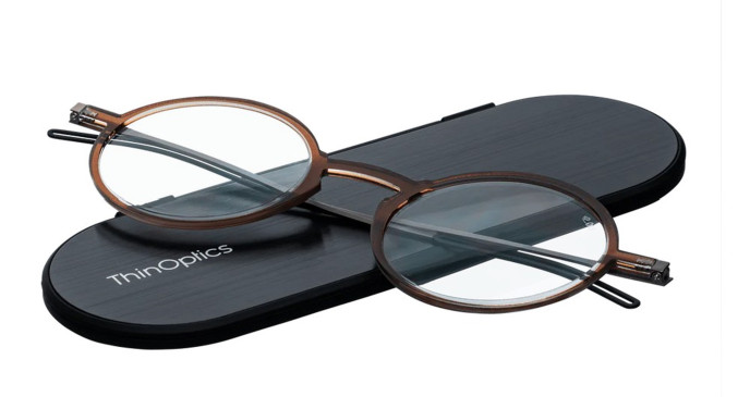 detail Unisex DIOPTRICKÉ ThinOptics Brýle Manhattan + pouzdro Milano