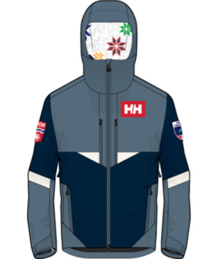 detail Pánská bunda Helly Hansen KVITFJELL RACE INS JACKET