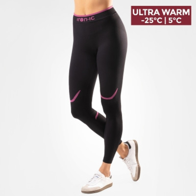 detail Dámské termo legíny Iron-ic ULTRA WARM