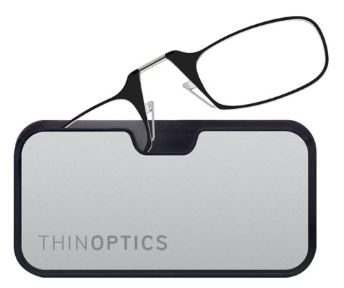 Unisex DIOPTRICKÉ ThinOptics Cvikr na čtení + kovové pouzdro