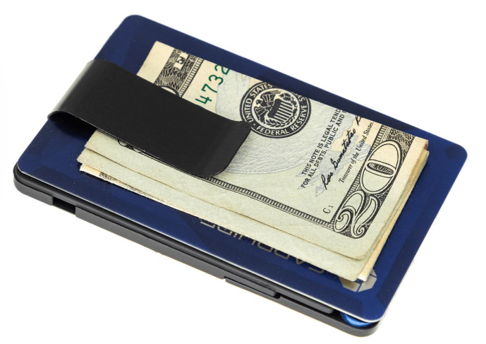 detail ThinOptics Cvikr na čtení + peněženka z ušlechtilé oceli