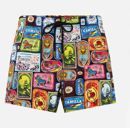 Pánské kraťasy CAMILLA SHORT LENGTH BOARDSHORT WITH ELASTIC WAIST