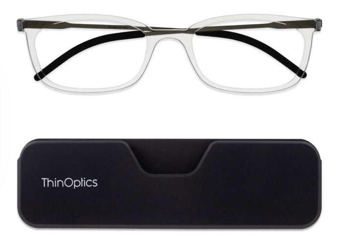 detail ThinOptics Brýle Connect + plastové pouzdro