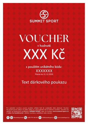 Dárkový poukaz - limitovaná edice XMAS RED