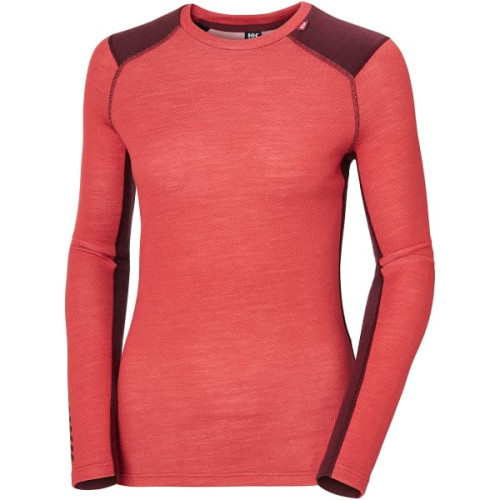 Dámské termoprádlo Helly Hansen W LIFA MERINO MIDWEIGHT CREW