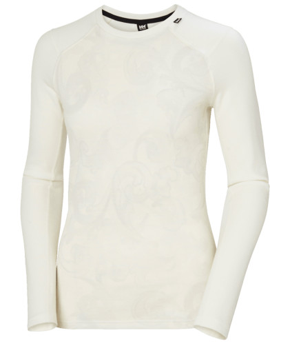 Dámské termoprádlo Helly Hansen W LIFA MERINO MIDW GRA CREW
