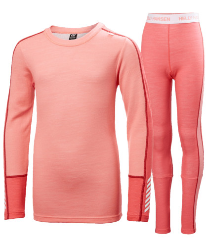 Dětské termoprádlo Helly Hansen JR LIFA MERINO MIDWEIGHT SET