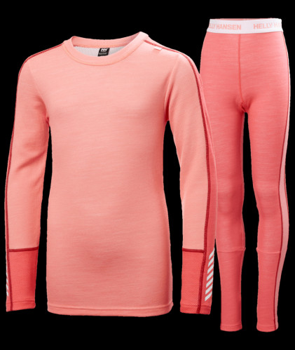 Dětské termoprádlo Helly Hansen JR LIFA MERINO MIDWEIGHT SET