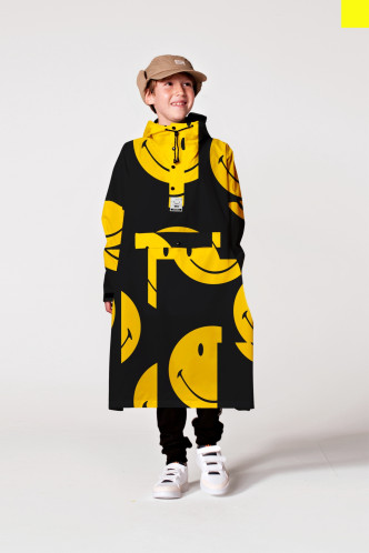 Dětská pláštěnka RAINKISS All Smiles x Smiley - Kids Rain Poncho