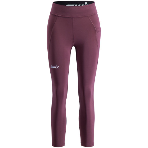 Dámské kalhoty Swix Kalhoty elastické 7/8 Pace High Waist