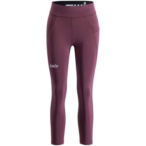 Dámské kalhoty SWIX Kalhoty elastické 7/8 Pace High Waist