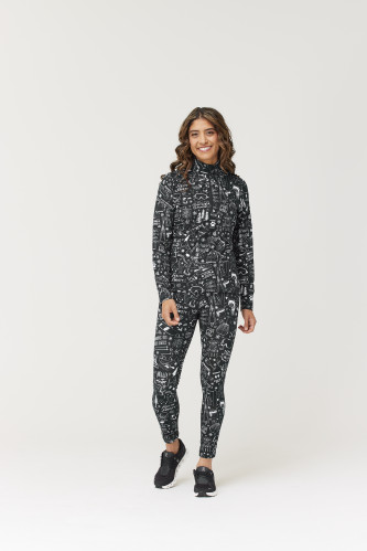 Dámské LEGÍNY Krimson Klover Graffiti Legging