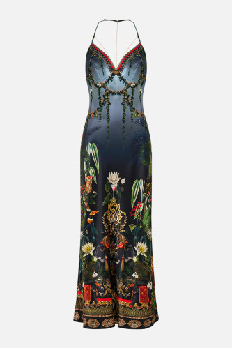 Dámské ŠATY CAMILLA CHAIN DETAIL SLIP DRESS