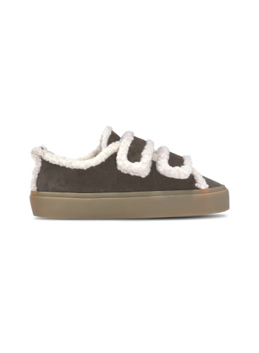 Dámské zimní boty INUIKII SHEARLING LOW VELCRO