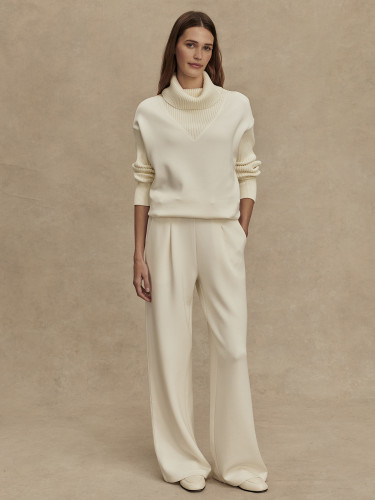 Dámské kalhoty Varley The Extra Wide Leg Pant 32