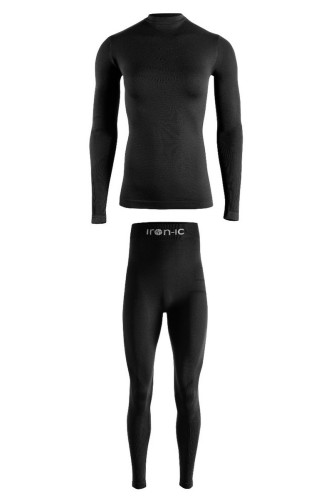 Dámský set termoprádla Iron-ic - triko s dlouhým rukávem a legíny