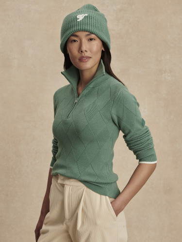 Dámský svetr Varley Lawson Half Zip Knit