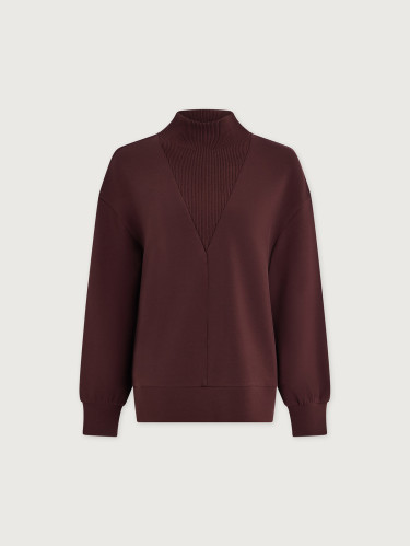 Dámská mikina Varley Novi Longline Mock Neck Sweat