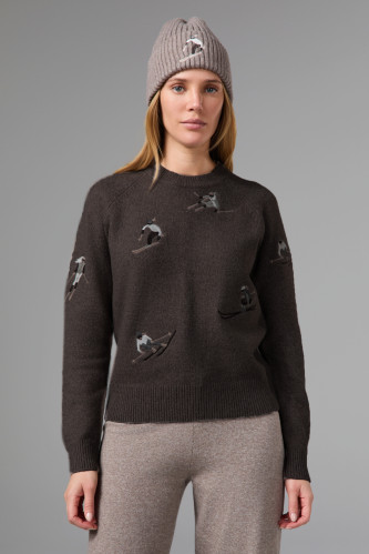 Dámský svetr Alp N Rock Talia Embroidered Skier Sweater