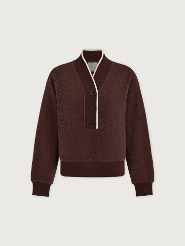 Dámská mikina Varley Brenna Button Neck Fleece