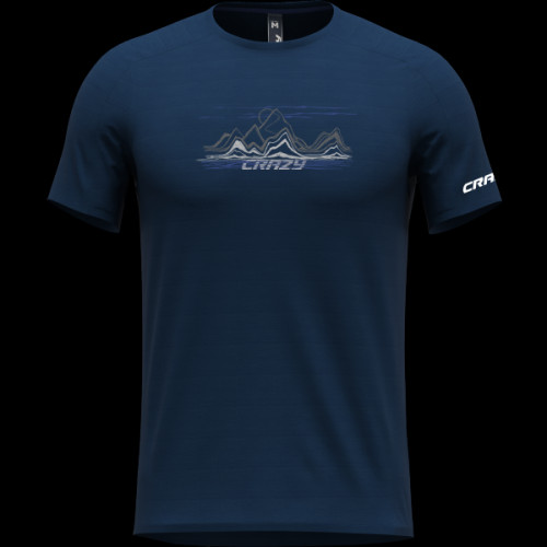 Pánské tričko CRAZY CRAZY T-SHIRT LOGO MAN